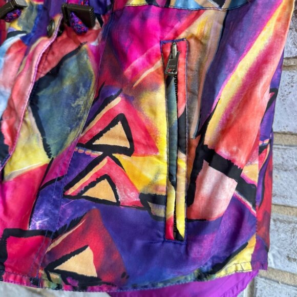 Retro Sierra Sport Passport to Adventure Multicolor Jacket Women's Size S. - Picture 8 of 12
